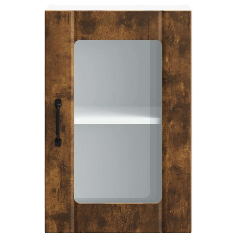 Armario de pared para cocina puerta cristal Lucca roble