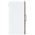 Armario de pared para cocina puerta cristal Lucca roble
