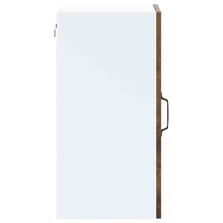 Armario de pared para cocina puerta cristal Lucca roble
