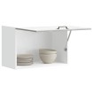 Armario de pared cocina Lucca madera contrachapada gris cemento