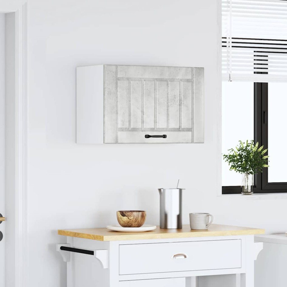 Armario de pared cocina Lucca madera contrachapada gris