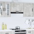 Armario de pared cocina Lucca madera contrachapada gris