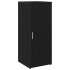 Armario de madera de ingeniería negro 40x45x103,5