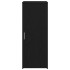 Armario de madera de ingeniería negro 40x45x103,5