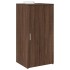 Armario de madera de ingeniería marrón roble 50x45x103,5