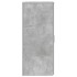 Armario de madera de ingeniería gris hormigón 40x45x103,5