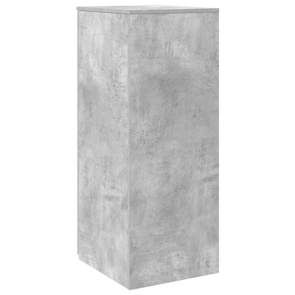 Armario de madera de ingeniería gris hormigón 40x45x103,5