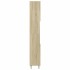 Armario de baño madera contrachapada roble Sonoma 30x30x190