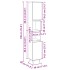 Armario de baño madera contrachapada roble Sonoma 30x30x190