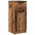 Aparador madera de ingeniería madera envejecida 30x30x70