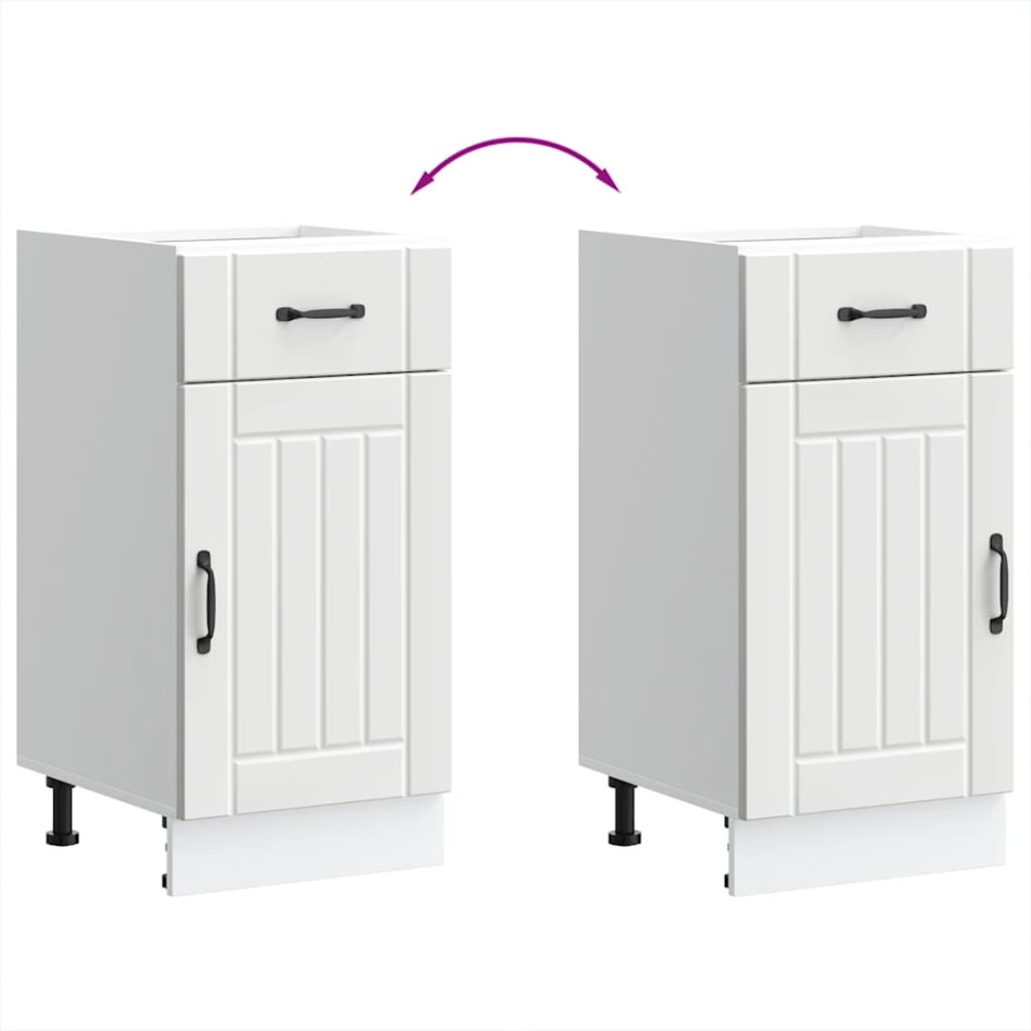 Mueble bajo de cocina Lucca madera de ingeniería