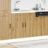 Mueble bajo para fregadero Lucca madera artesanal de