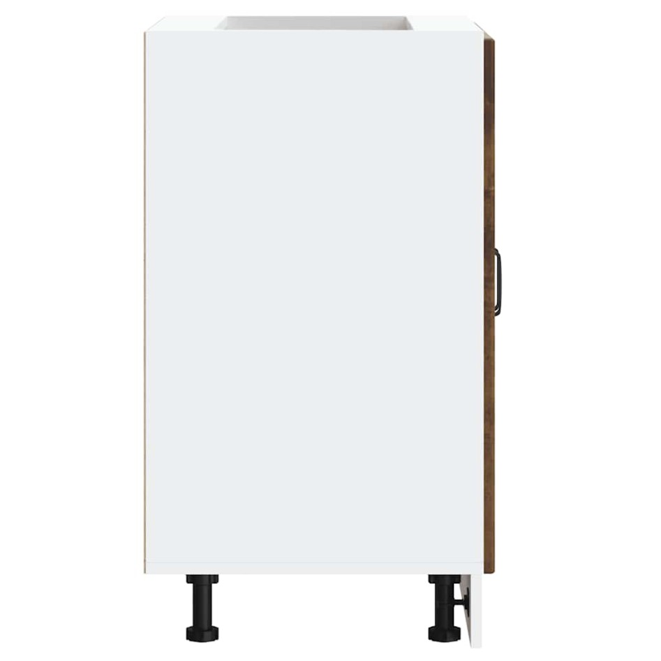 Mueble bajo fregadero Lucca madera contrachapada roble