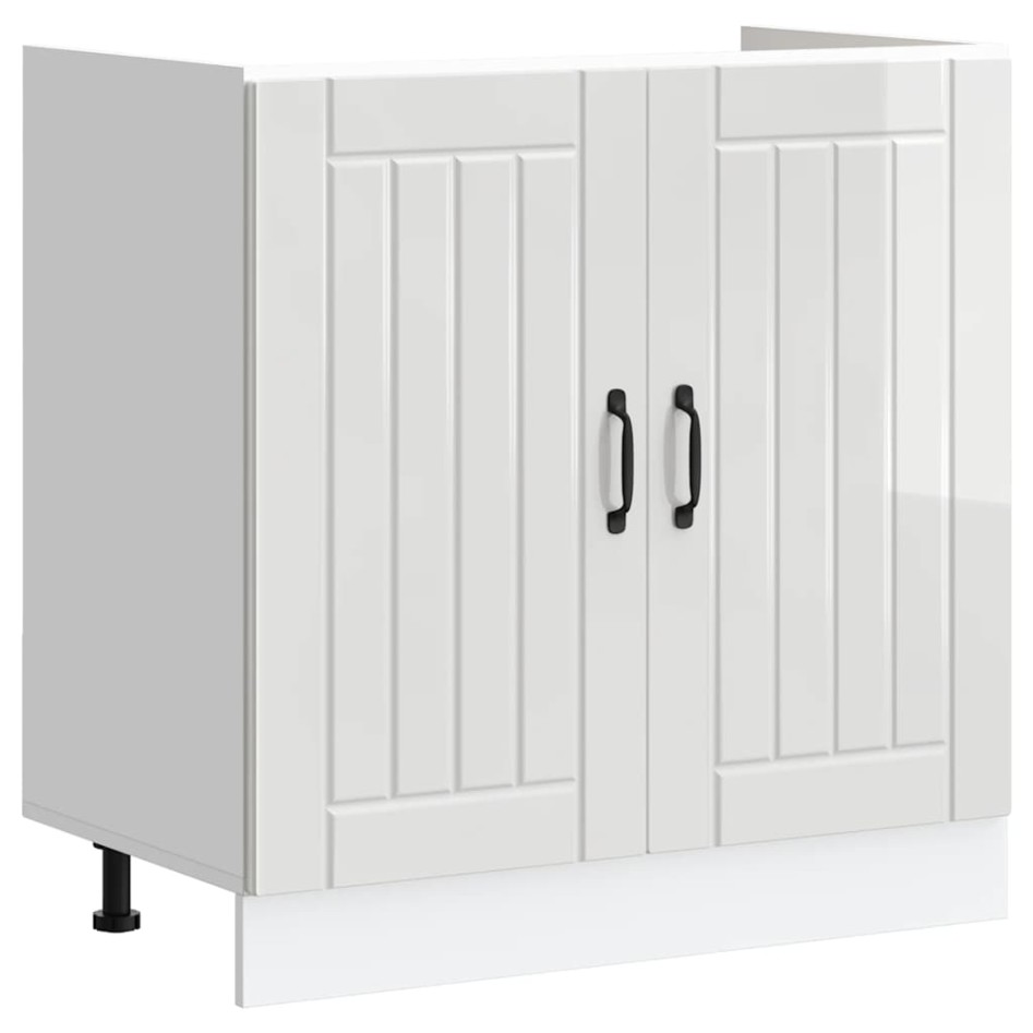 Mueble bajo fregadero Lucca blanca de alto