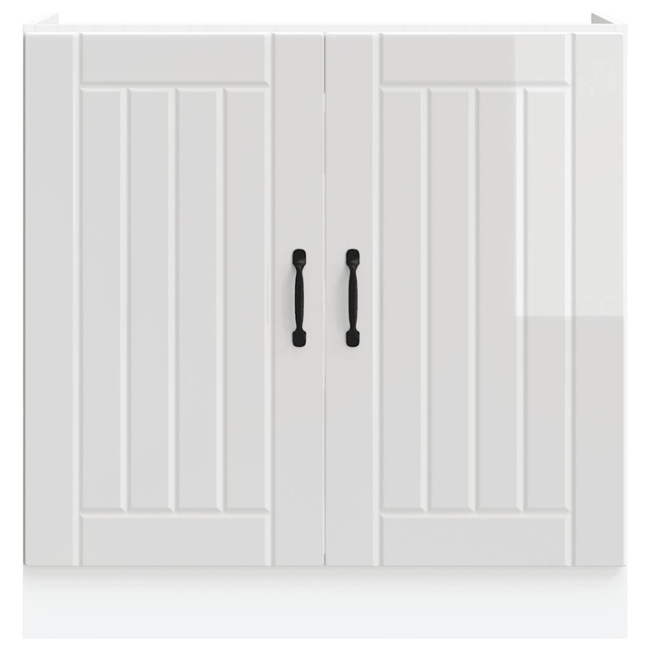 Mueble bajo fregadero Lucca blanca de alto