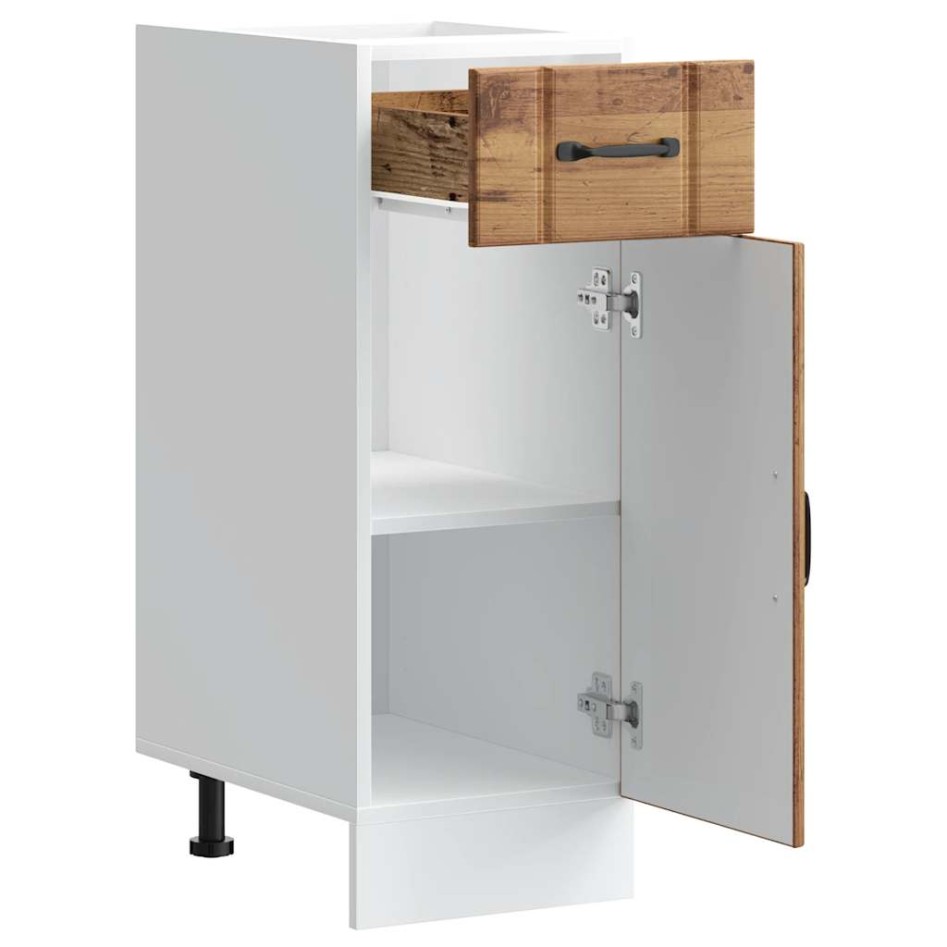 Mueble bajo de cocina Lucca madera