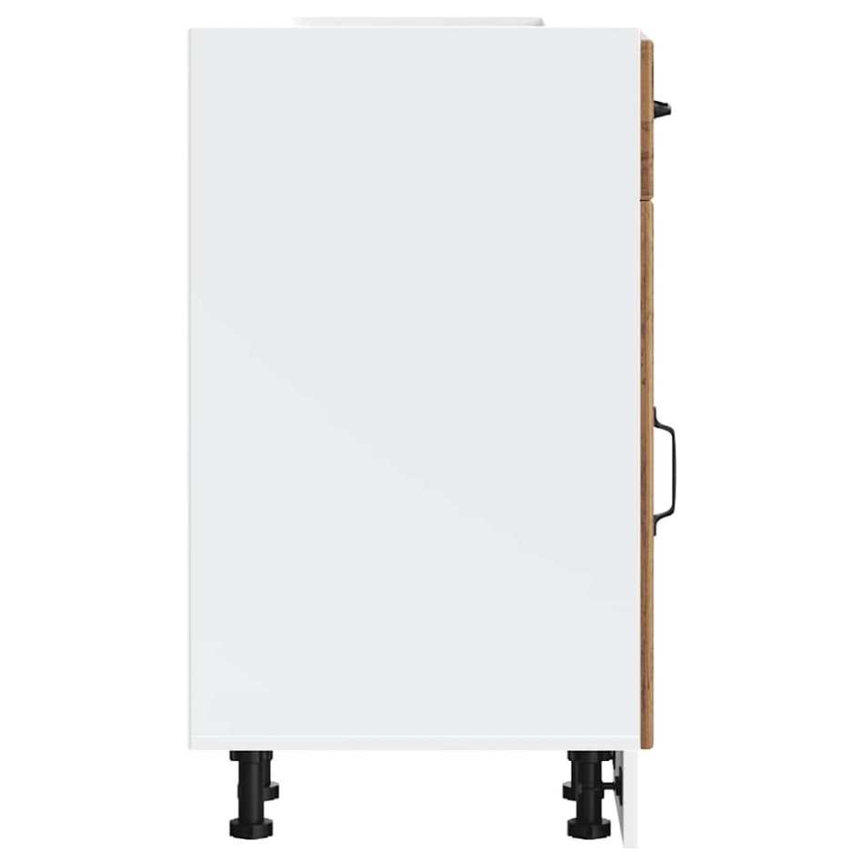 Mueble bajo de cocina Lucca madera