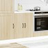 Mueble bajo fregadero Lucca madera contrachapada roble