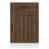 Mueble bajo de cocina Lucca roble