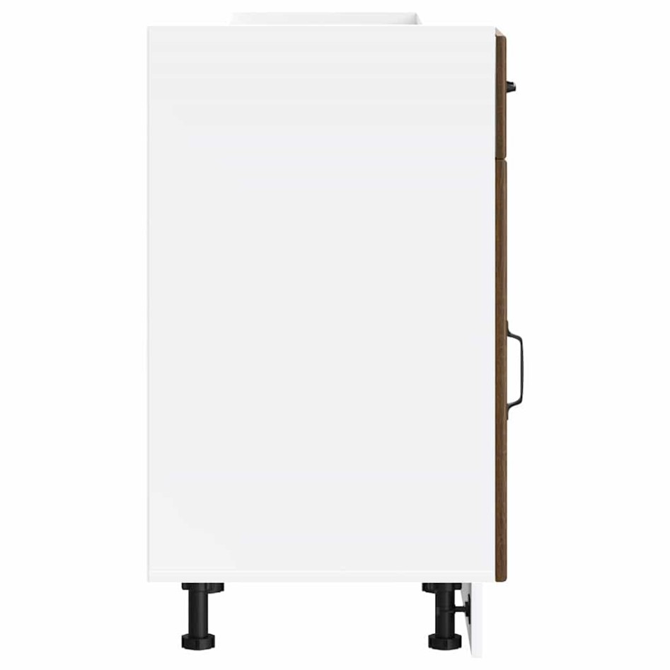 Mueble bajo de cocina Lucca roble