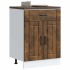 Mueble bajo de cocina Lucca roble