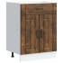 Mueble bajo de cocina Lucca roble
