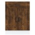 Mueble bajo de cocina Lucca roble