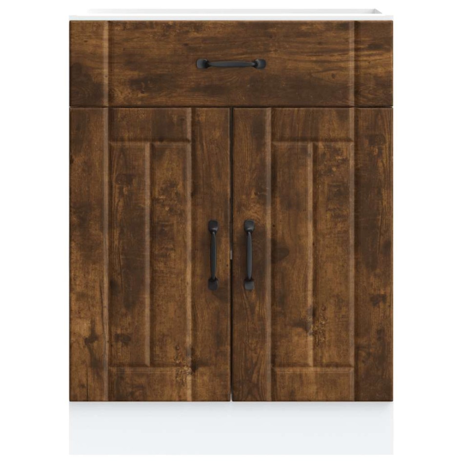 Mueble bajo de cocina Lucca roble