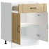 Mueble bajo de cocina Lucca roble