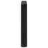 Patas para mesa de comedor forma V 2 uds negro 60x(42-43,3)