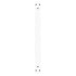 Patas para mesa de comedor forma V 2 uds blanco 70x(42-43,3)