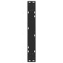 Patas para mesa de comedor forma V 2 uds negro 60x(72-73,3)