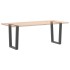 Patas para mesa de comedor en forma de V 2 uds antracita