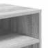 Estantería madera de ingeniería color gris sonoma 66x31x80