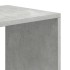 Estantería madera ingeniería gris hormigón 66x31x112