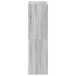 Estantería madera de ingeniería color gris sonoma 66x31x112