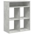 Estantería madera contrachapada gris hormigón 66x31x80