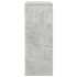Estantería madera contrachapada gris hormigón 66x31x80