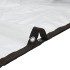 Lona transparente con ojales polietileno 5x10
