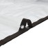 Lona transparente con ojales polietileno 4x12