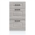 Mueble bajo de cocina Kalmar gris sonoma madera de