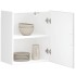Armario de pared cocina Porto madera ingeniería gris