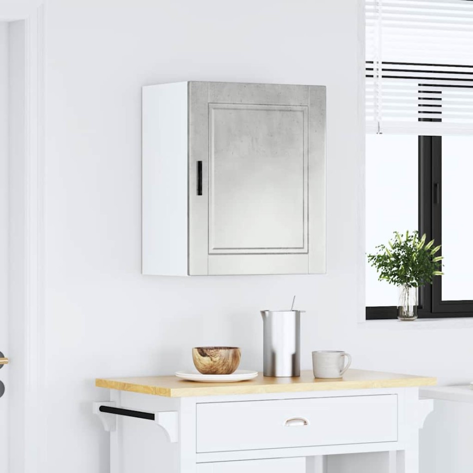 Armario de pared cocina Porto madera ingeniería gris