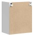 Armario de pared cocina Porto madera ingeniería gris