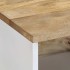 Mesa de centro de madera maciza de mango 80x50x40