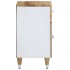 Mesita de noche madera maciza de mango 50x33x60