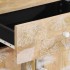 Mesita de noche madera maciza de mango 50x33x60