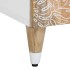 Mesita de noche madera maciza de mango 50x33x60