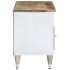 Mueble de TV madera maciza de mango 100x33,5x46