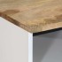 Mueble de TV madera maciza de mango 100x33,5x46